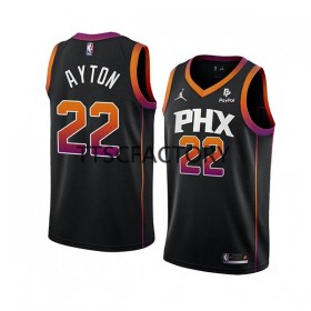 Dres Phoenix Suns DeAndre Ayton 22 Jordan 2022-23 Statement Edition Crno Swingman - Muške